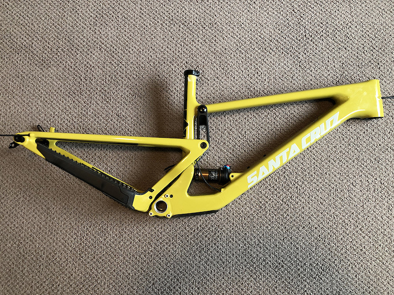 2020 Santa Cruz Tallboy CC 4 frame large Rocksteady Yellow For Sale