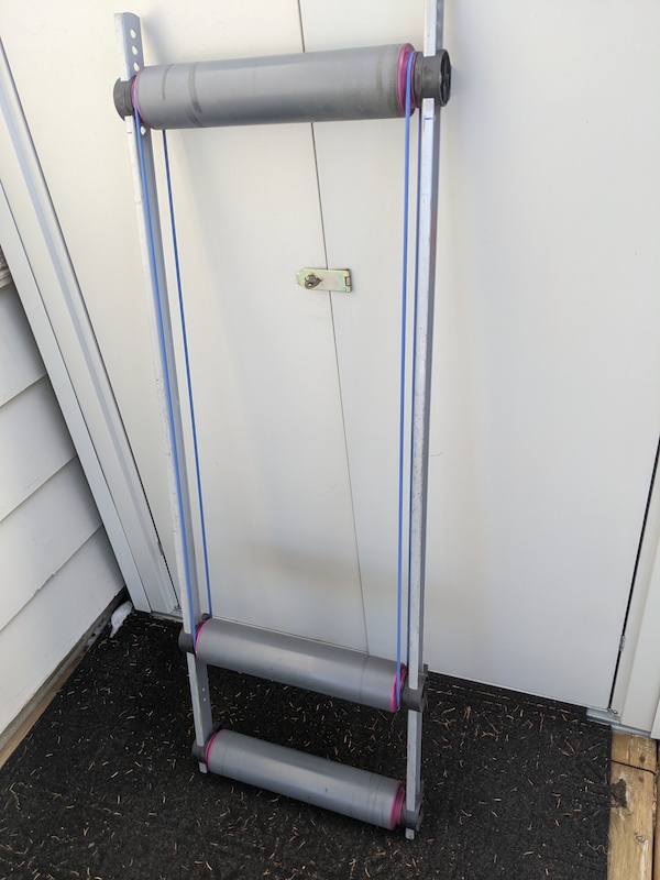 Older Well Enjoyed Bicycle Rollers For Sale