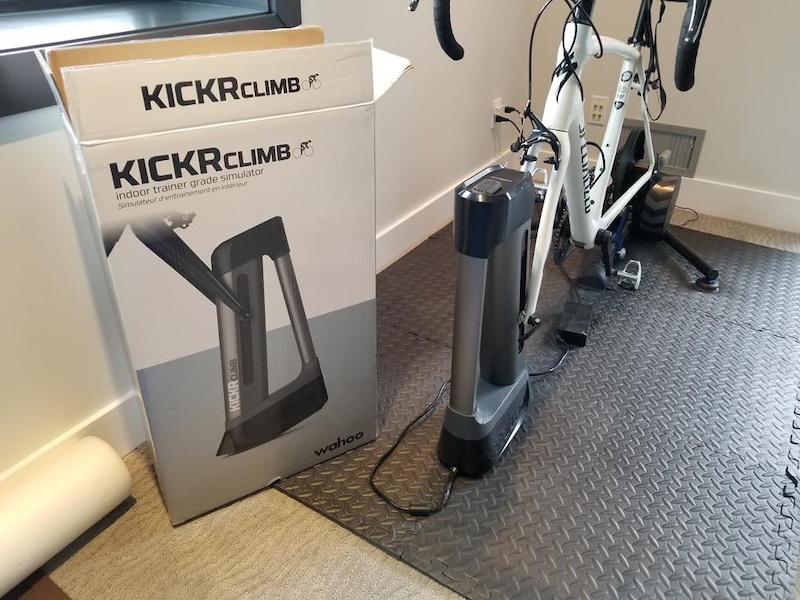 wahoo climb indoor grade simulator