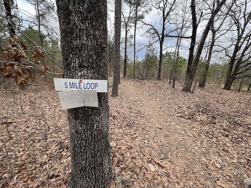 5 Mile Loop Mountain Biking Trail - North Little Rock