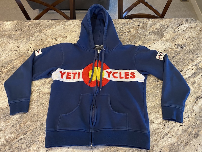 Blue Yeti Hoodie, Medium For Sale