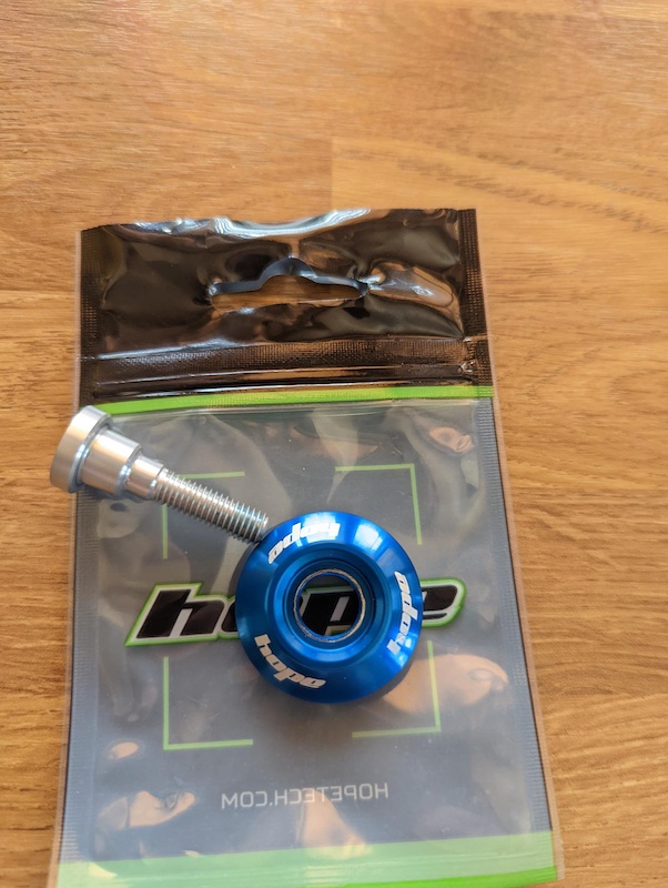 2021 Hope Headset Top Cap Blue with Bolt For Sale