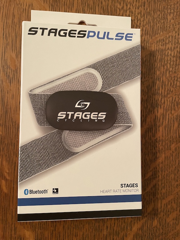 2022 Stages Pulse Bluetooth/ANT+ Heart Rate Monitor For Sale