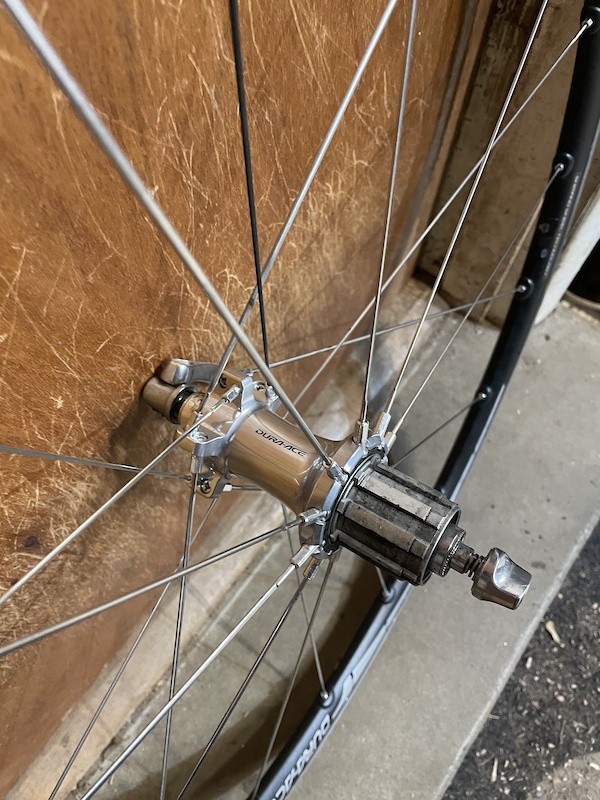 Shimano Dura-Ace WH-7800 WheelSET ORIGINAL SKEWERS! For Sale Shimano Dura-Ace WH-7800 WheelSET ORIGINAL SKEWERS! For Sale