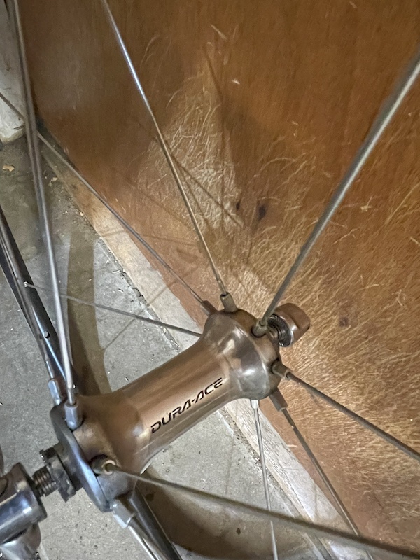 Shimano Dura-Ace WH-7800 WheelSET ORIGINAL SKEWERS! For Sale