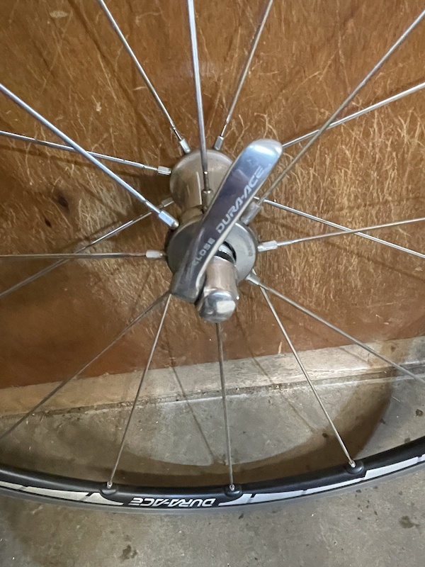 Shimano Dura-Ace WH-7800 WheelSET ORIGINAL SKEWERS! For Sale