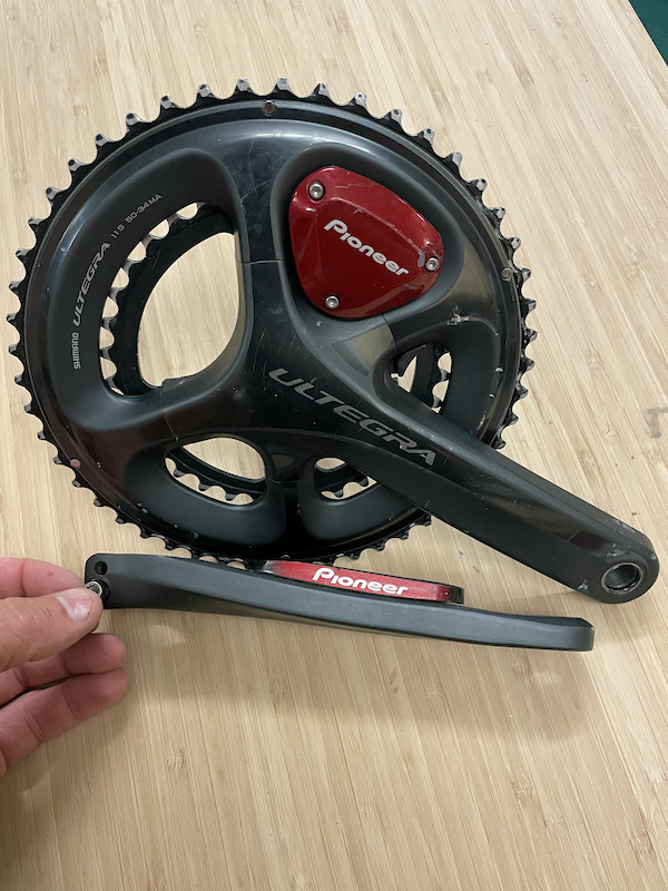 UltegraPioneer Duel Sided Power Meter Cranks 172.5 For Sale