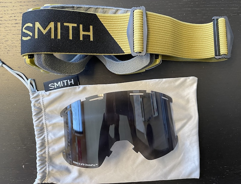 2021 Smith Squad XL MTB, Mystic Green, Chromapop lens For Sale
