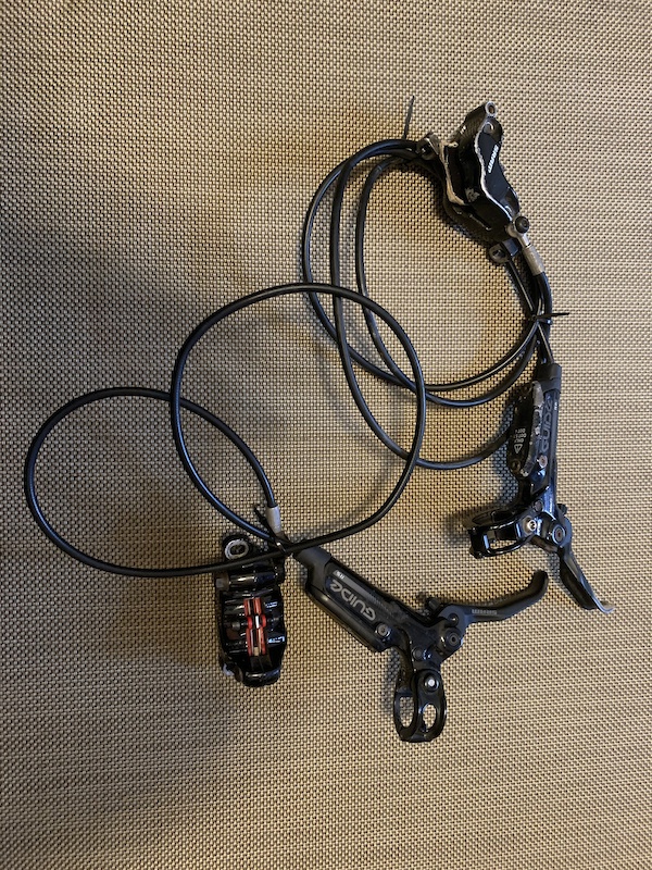 sram guide 4 piston hydraulic brakes