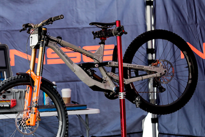 Spotted: A Closer Look at the New Intense Prototype DH Bike - Pinkbike