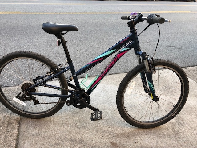 2018 (Kids 7-11) 24” Specialized Hard Rock Mountain Bike For Sale