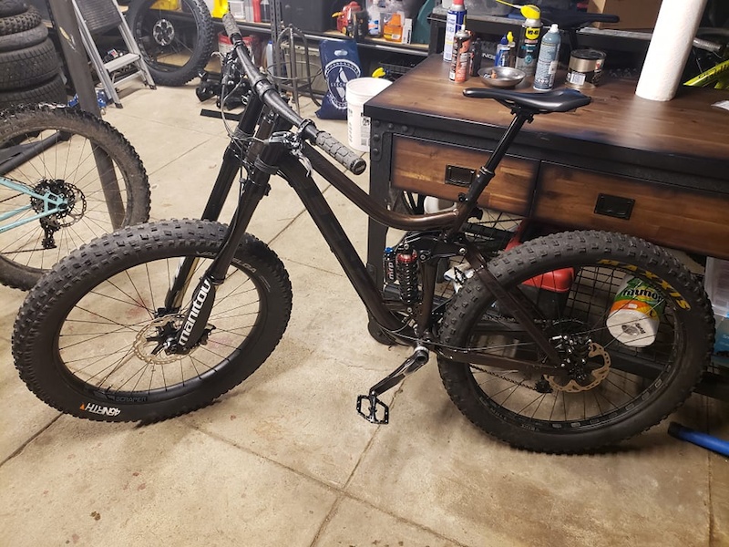 Mountain Bike Fat Bike Frame Building Ventana El Jefe Fat Tandem - Main Image