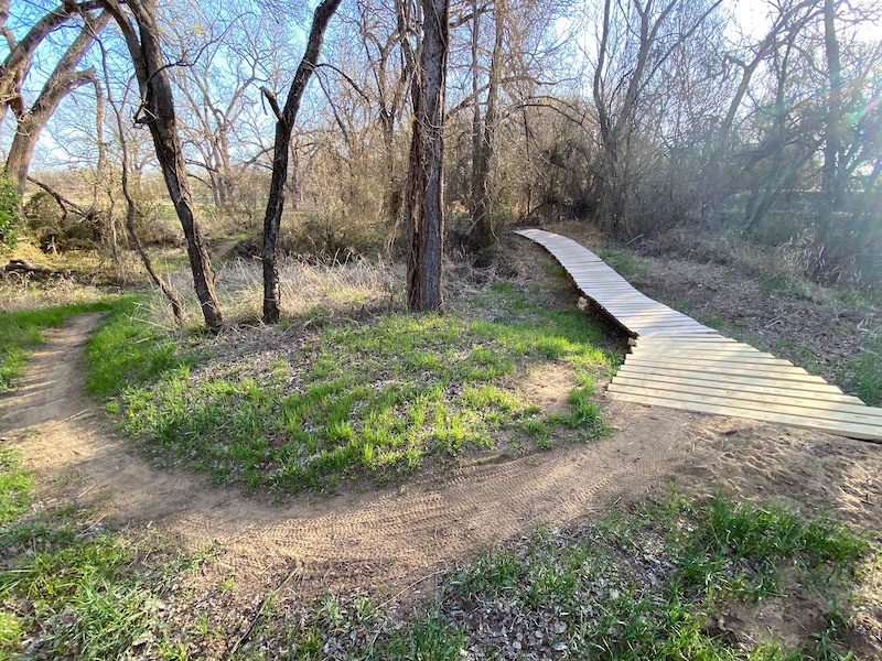 WESTERN HERITAGE PARK GREEN TRAIL Mountain Biking Trail Mineral Wells