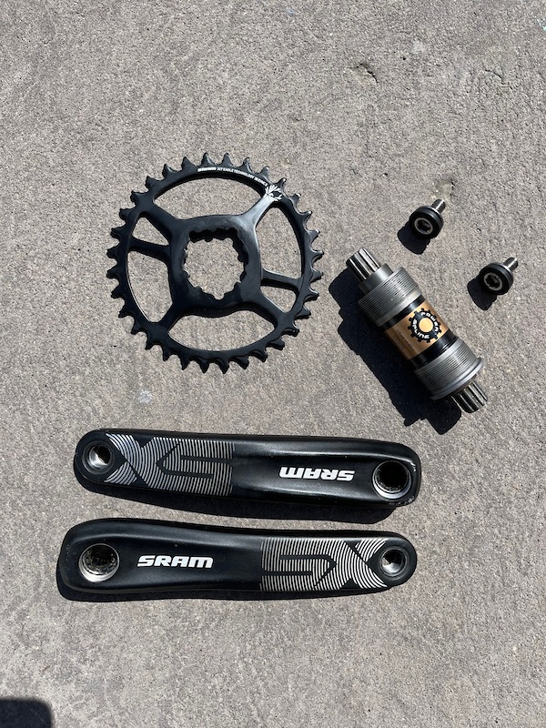 Sram Eagle SX cranks w/new 32T X Sync 2 chainring, BB For Sale