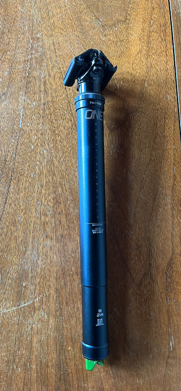 Poteau De Selle OneUp Components 210 Mm X 0 Déport, Diamètre 31.6 Mm - Noir, Neuf Sous Emballage