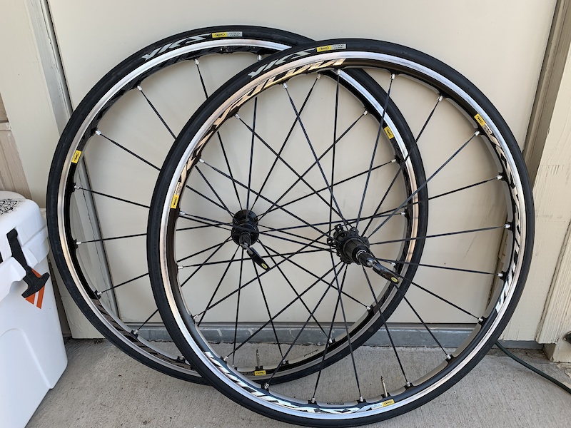 Mavic Ksyrum Elite road bike wheels For Sale