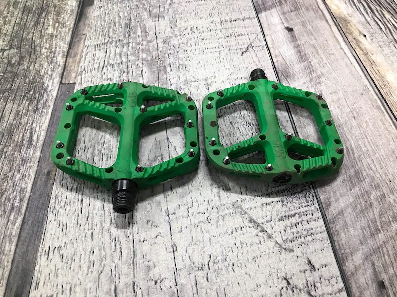 2020 One Up Flat Nylon pedals Green For Sale