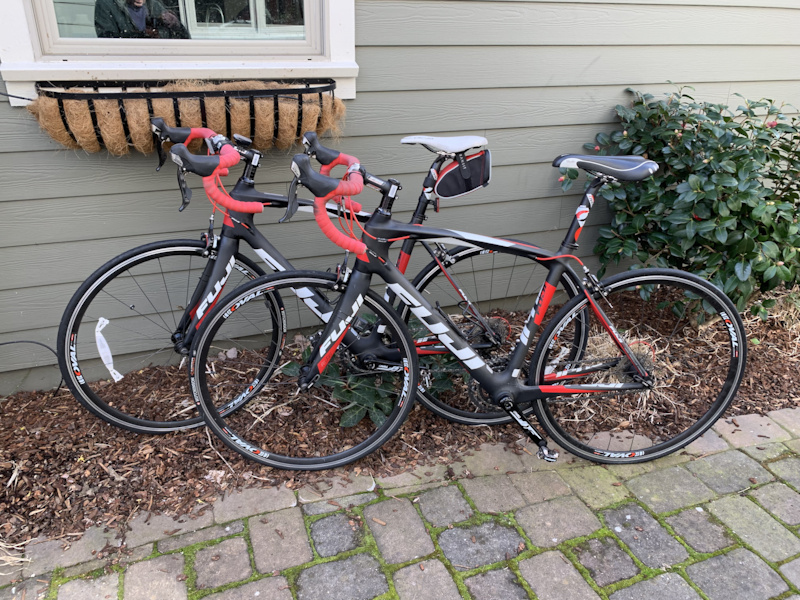 2014 Two Fuji Oval Bikes For Sale