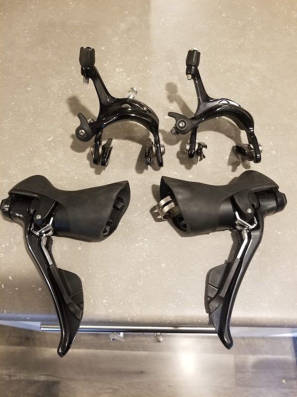 Shimano Sora brake levers + brakes For Sale
