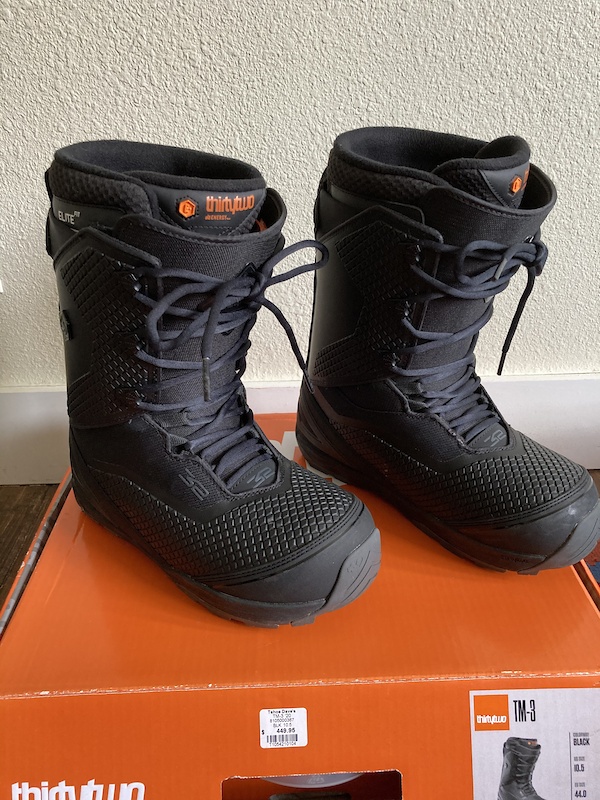 2020 ThirtyTwo Team 3 Snowboard Boots 10.5 For Sale