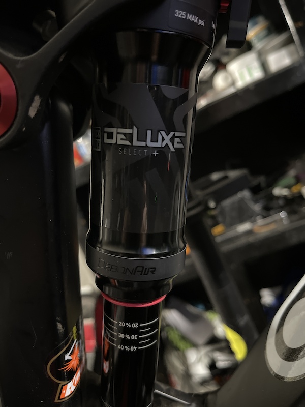 Amortisseur Rockshox Deluxe Select+ RT – 205mm X 60mm, Air, VTT, Neuf (emballage Peut Varier)