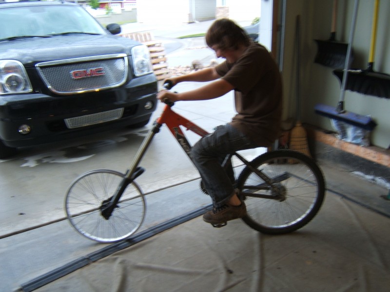 tom's rad 13 inch travel bike LOL no chain breaks or front tire &amp;tube LOL LOL LOL LOL