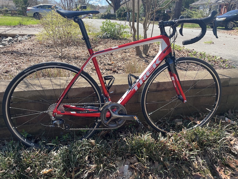 2014 Trek Madone 6.2 56cm Road Bike Red/White For Sale