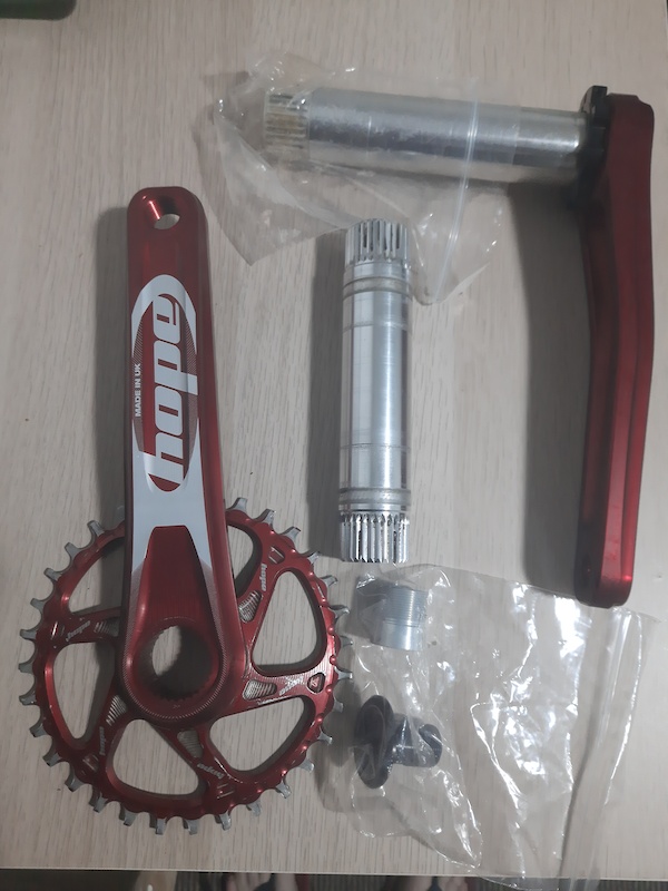 hope 165mm cranks