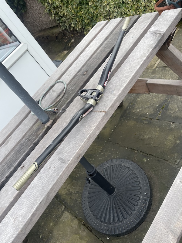 2018 Renthal car handlebars and renthal duo stem For Sale