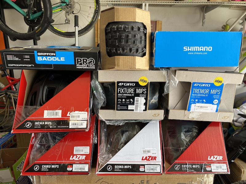 Lazer and Giro helmets For Sale