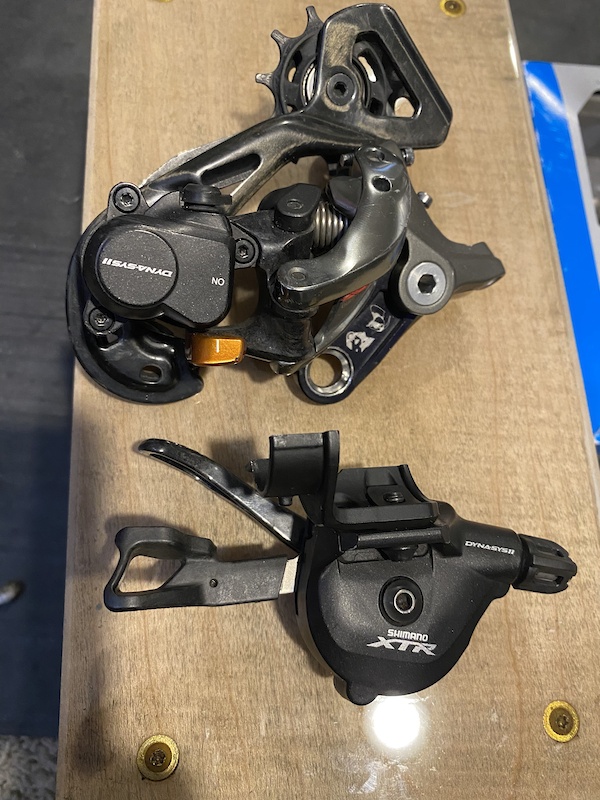 Shimano Xtr Spd Rear Derailleur And Shifter Goatlink For Sale