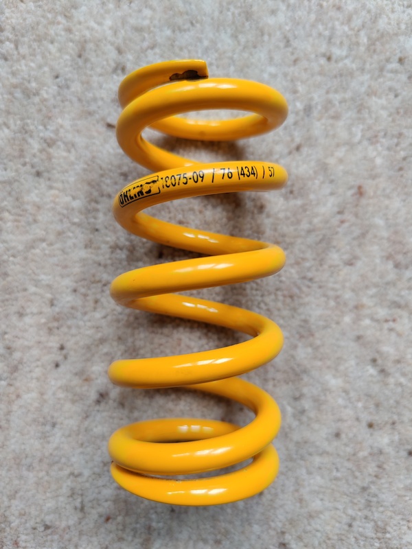 Ohlins Lightweight Steel Spring 434lbs 57mm Stroke For Sale