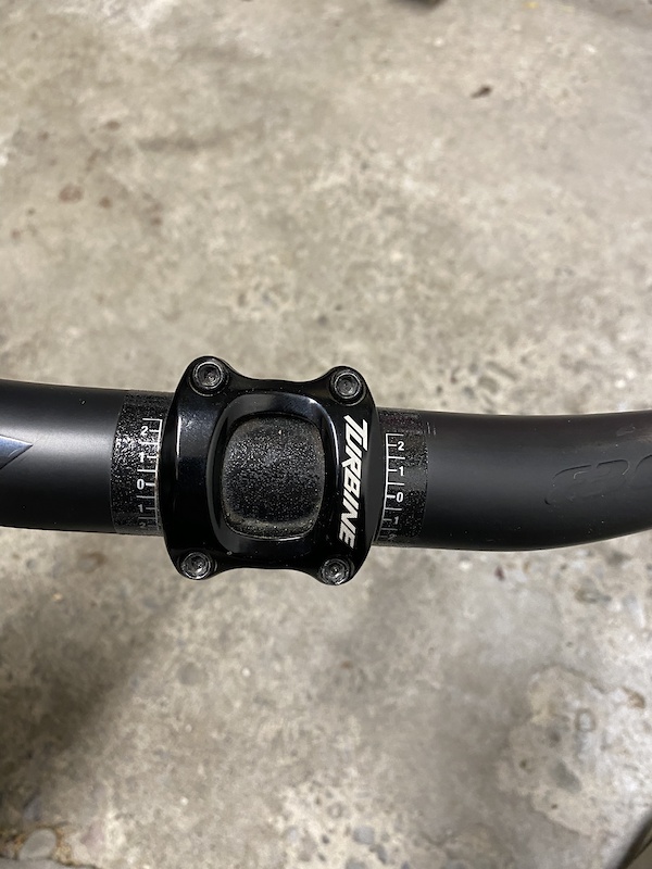 2021 Yeti Carbon Bars / Race Face Turbine Stem For Sale