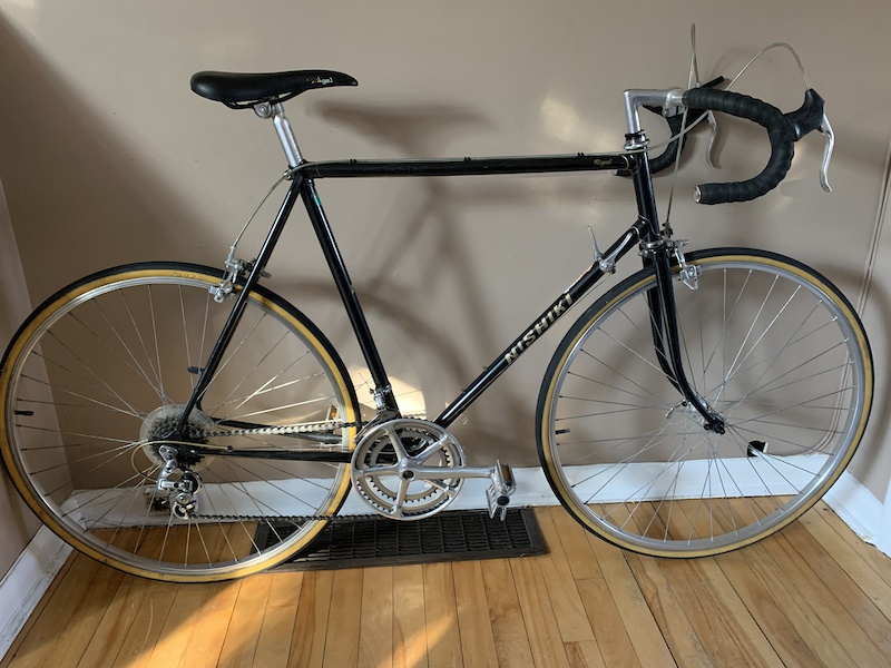 nishiki road bike red