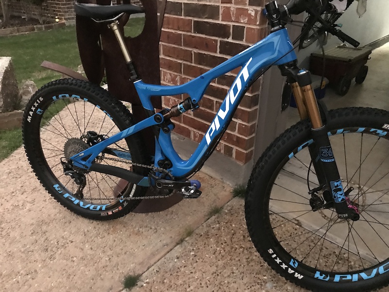 Pivot used 2018 mach 429 trail cheap xt 29er full suspension mountain bike