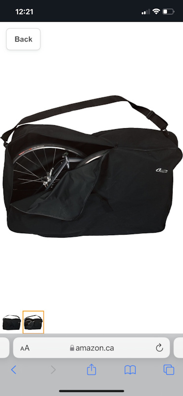 Nashbar bike hotsell transport bag