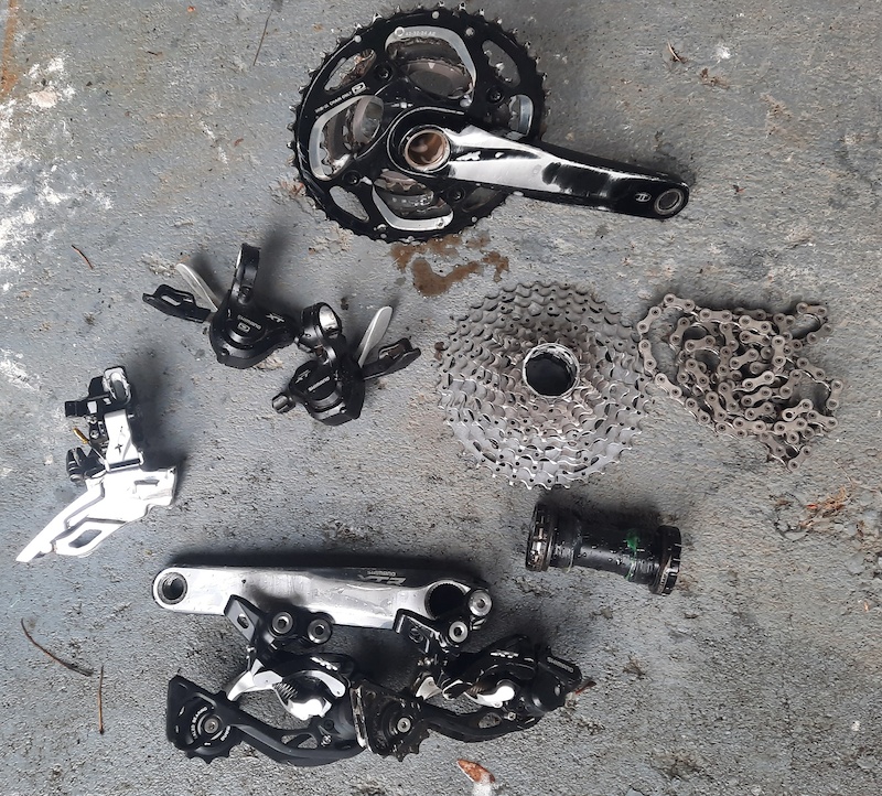 shimano xtr 3x10 crankset