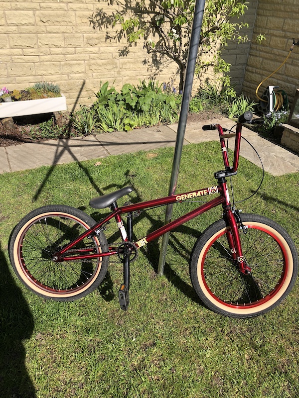 Jet generate BMX red 20.5 inch frame For Sale