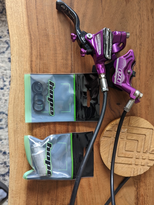 2019 Hope E4 Brake Set Purple For Sale