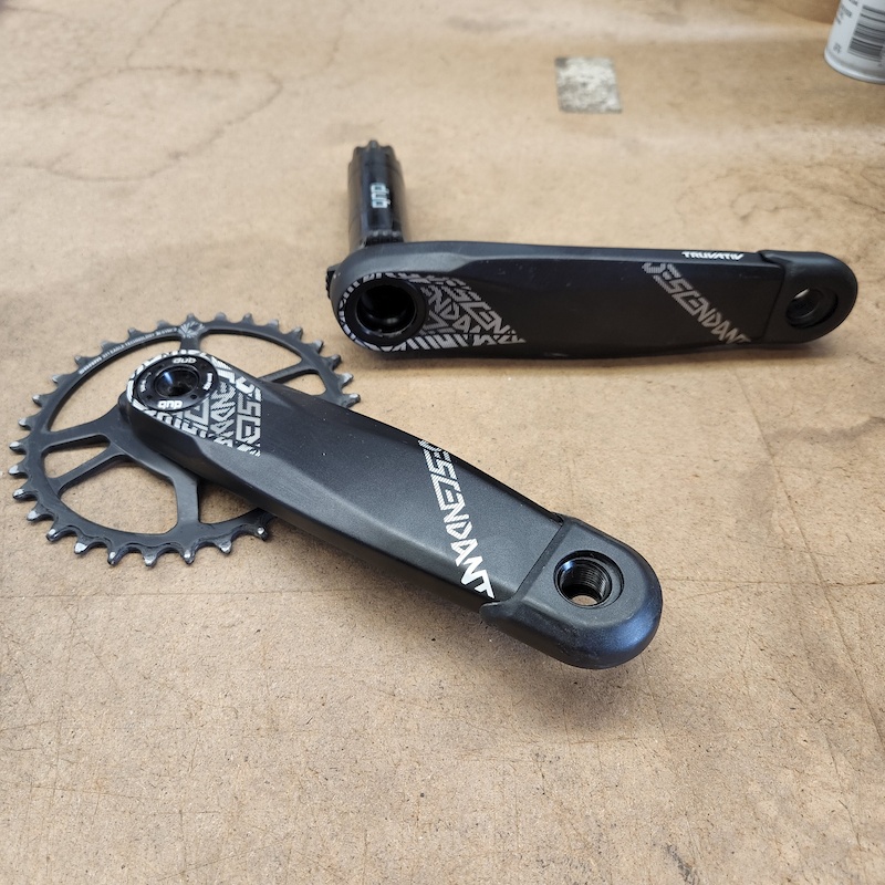 2021 170mm Sram Truvativ Descendant Dub Boost cranks 32T For Sale