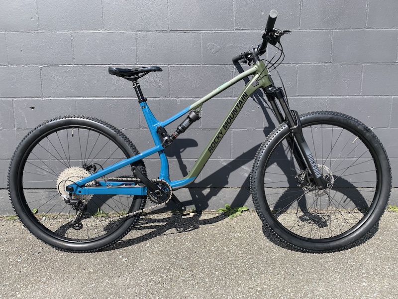 2022 Rocky Mountain Instinct A10 29 Blue/Green L For Sale