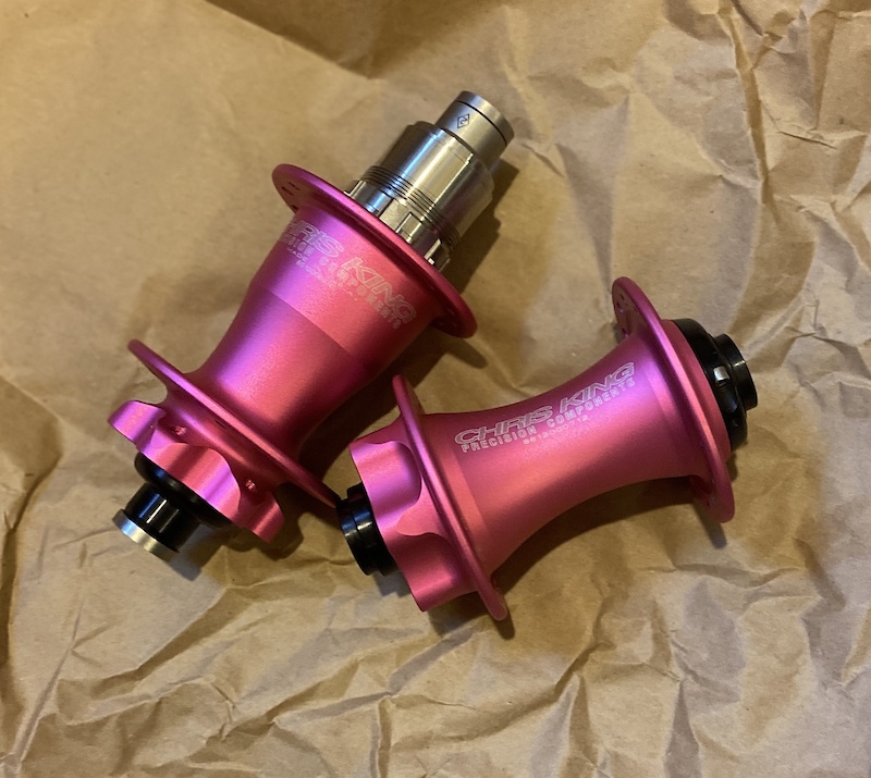 2018 Chris King Matte Punch Front and Rear Hubs For Sale