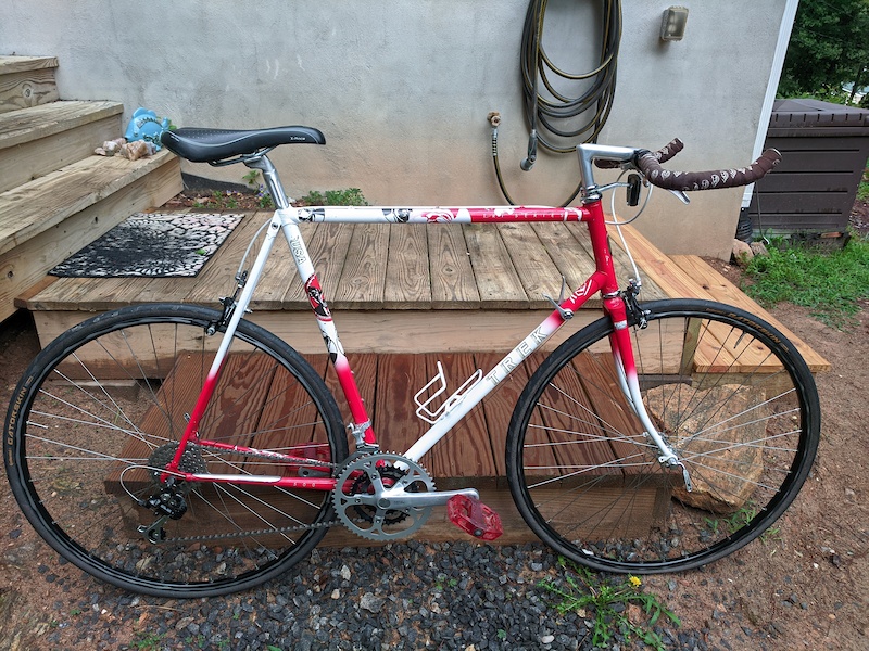 1986 Vintage Trek 500 Tri Series 531 Reynolds XL frame For Sale
