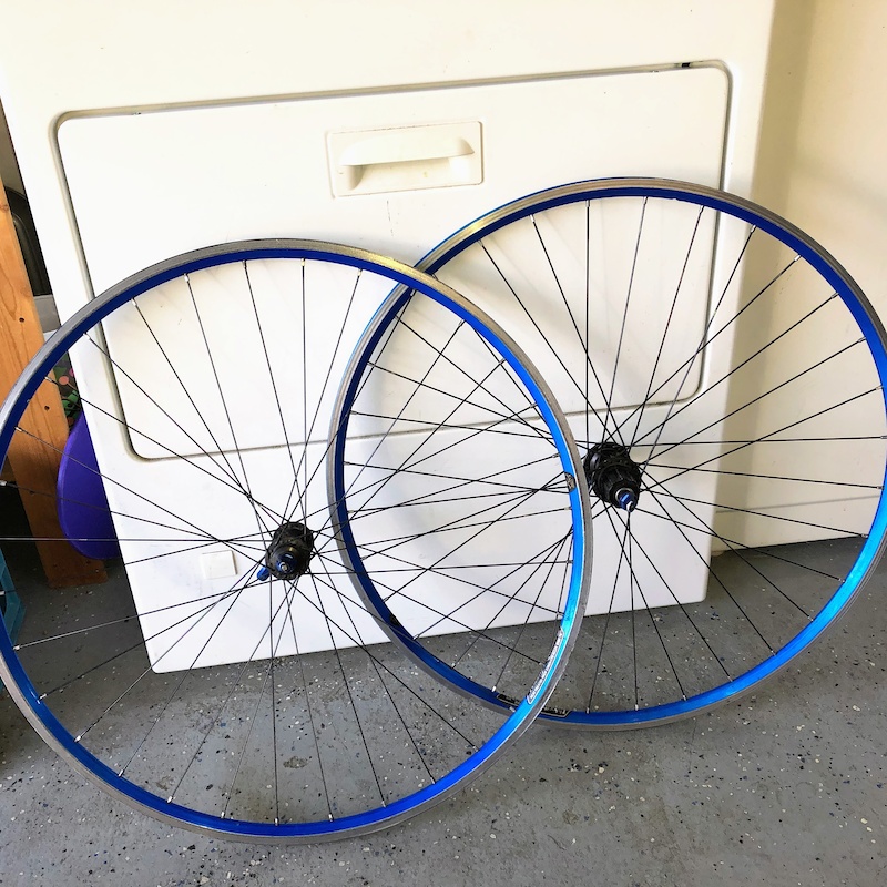 2015 Velocity Aerohead Road Wheelset 700C Shimano Clean! For Sale