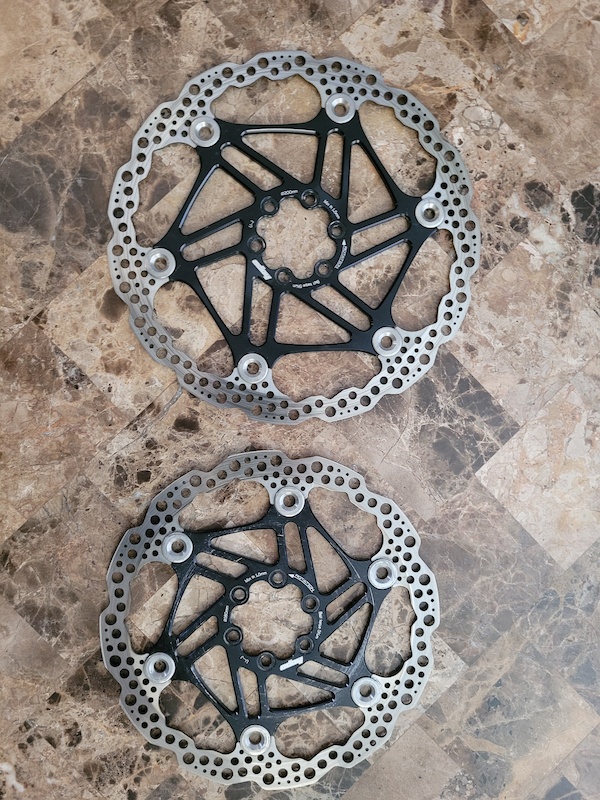 2021 Hope Floating Rotors 200mm and 180mm in Black For Sale