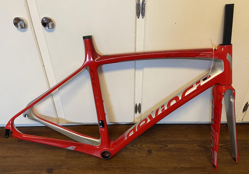 2016 -2927- Devinci Leo SL Frameset 54cm Red Carbon New For Sale