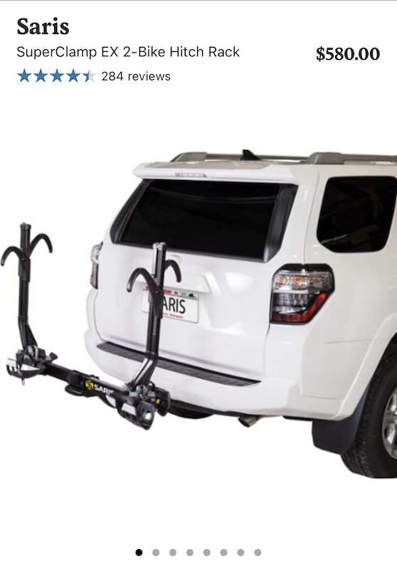 2021 Saris Super clamp Ex2 bike hitch bike rack For Sale