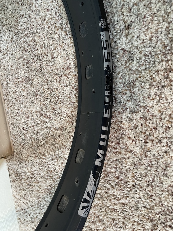 Sun Ringle MuleFut 80SL V2 Fat Bike Rim - 26" Or 27.5" - 32h Black Aluminum