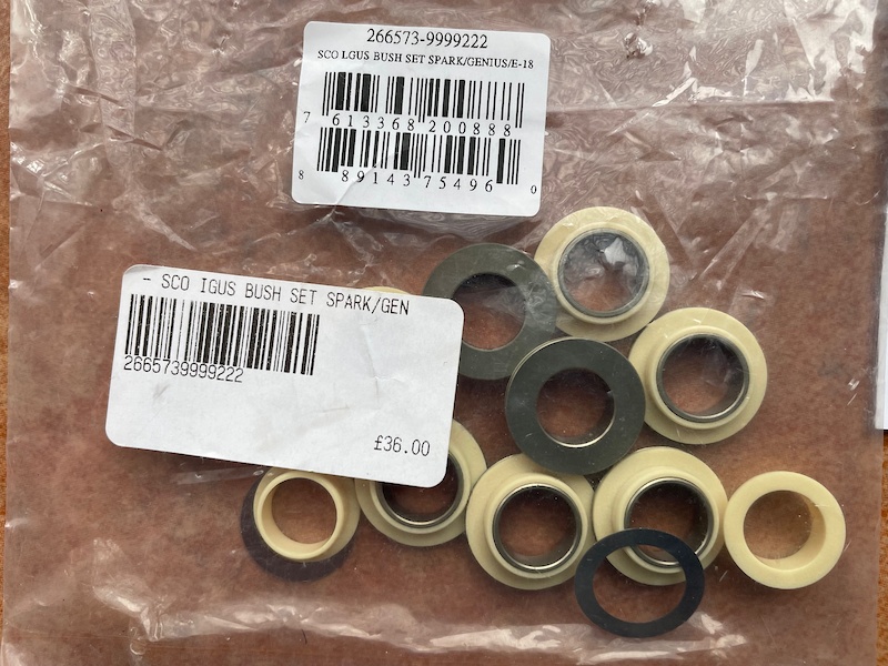 Scott spark hot sale bushing kit