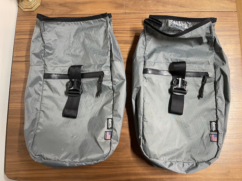 2020 North St. Bags Micro Pannier Set Gray VX21 For Sale